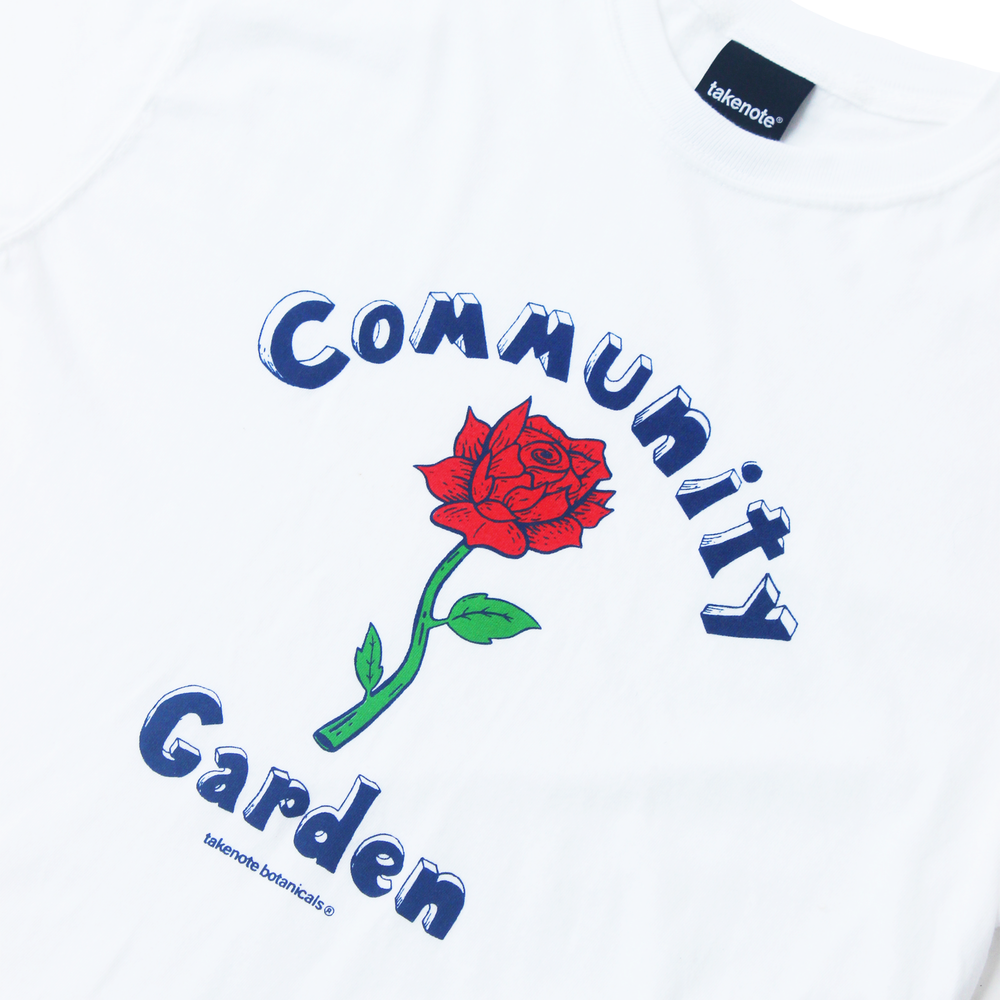 Community Garden Tee - White