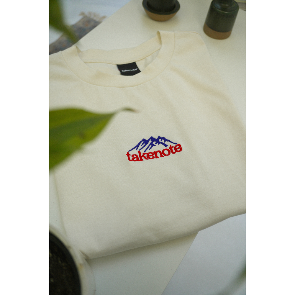 Alps Tee - Cream