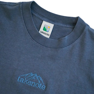 Alps Tee - Indigo