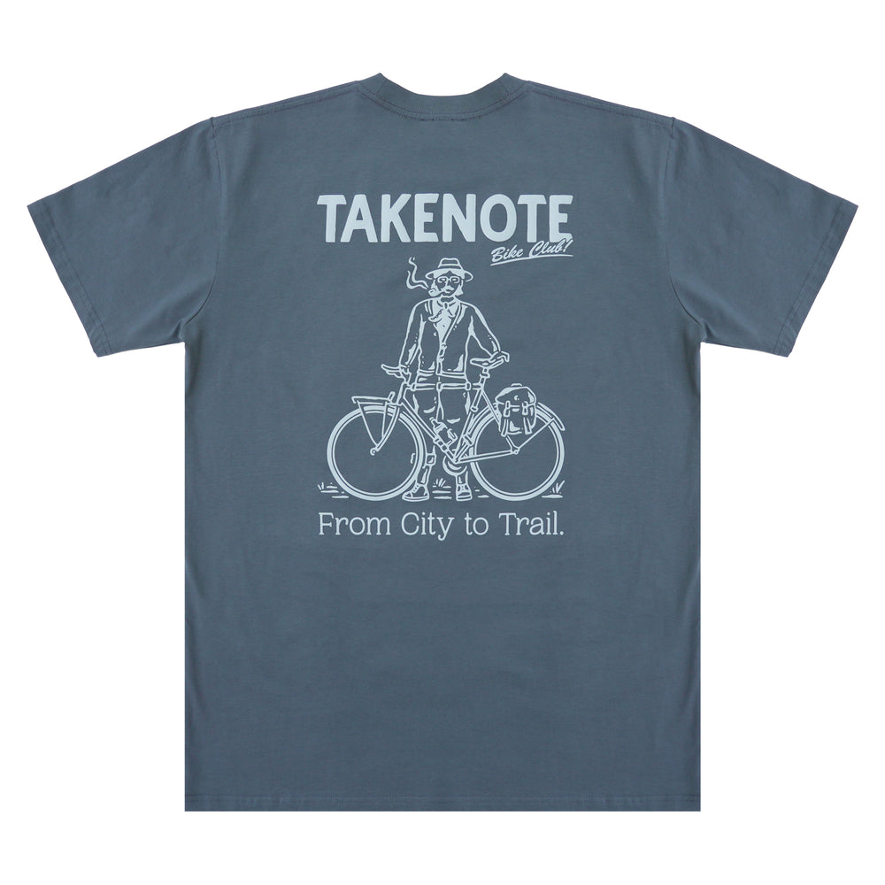 Bike Club Tee - Slate