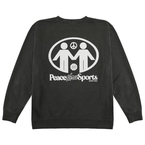 Peace Thru Sports Crewneck - Black