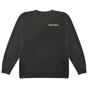 
            
                Load image into Gallery viewer, Peace Thru Sports Crewneck - Black
            
        
