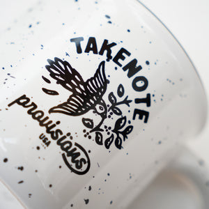 Finch Campfire Mug - White