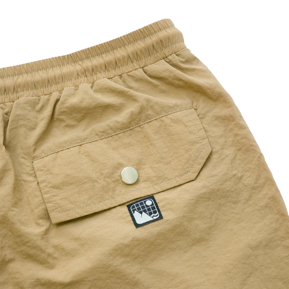 Nylon Street Shorts - Wheat