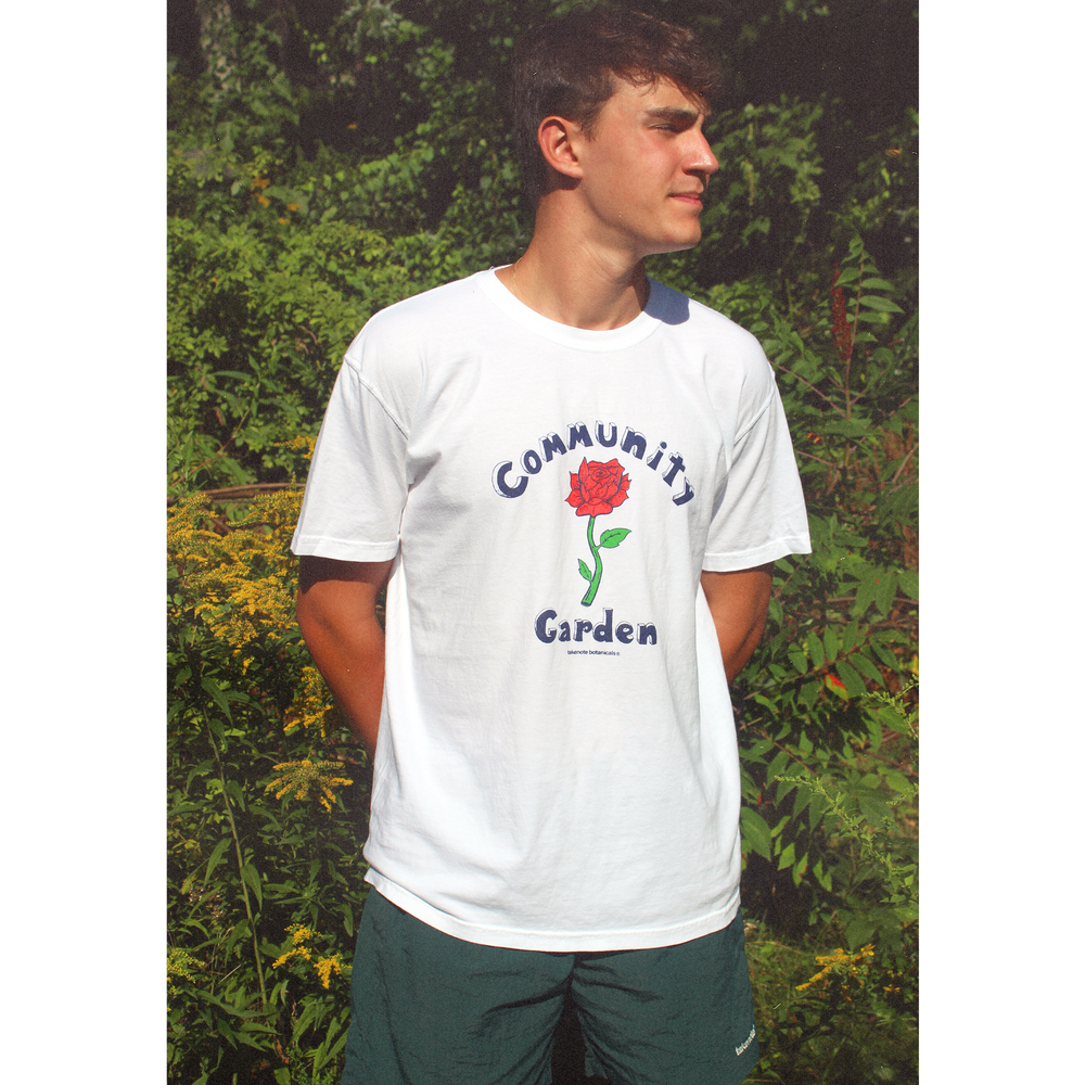 Community Garden Tee - White