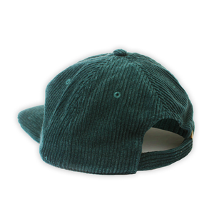 Sunset Corduroy Hat - Deep Teal