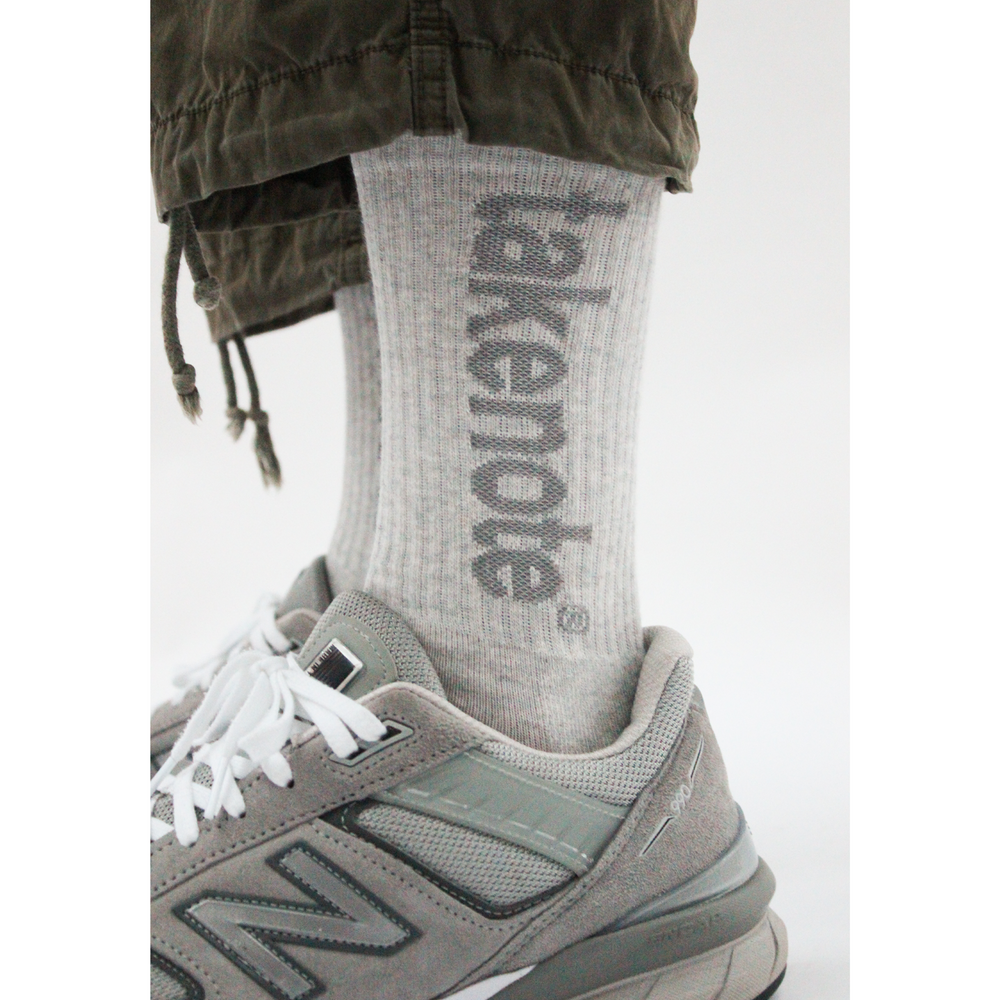 
            
                Load image into Gallery viewer, Logo Socks - Ash
            
        